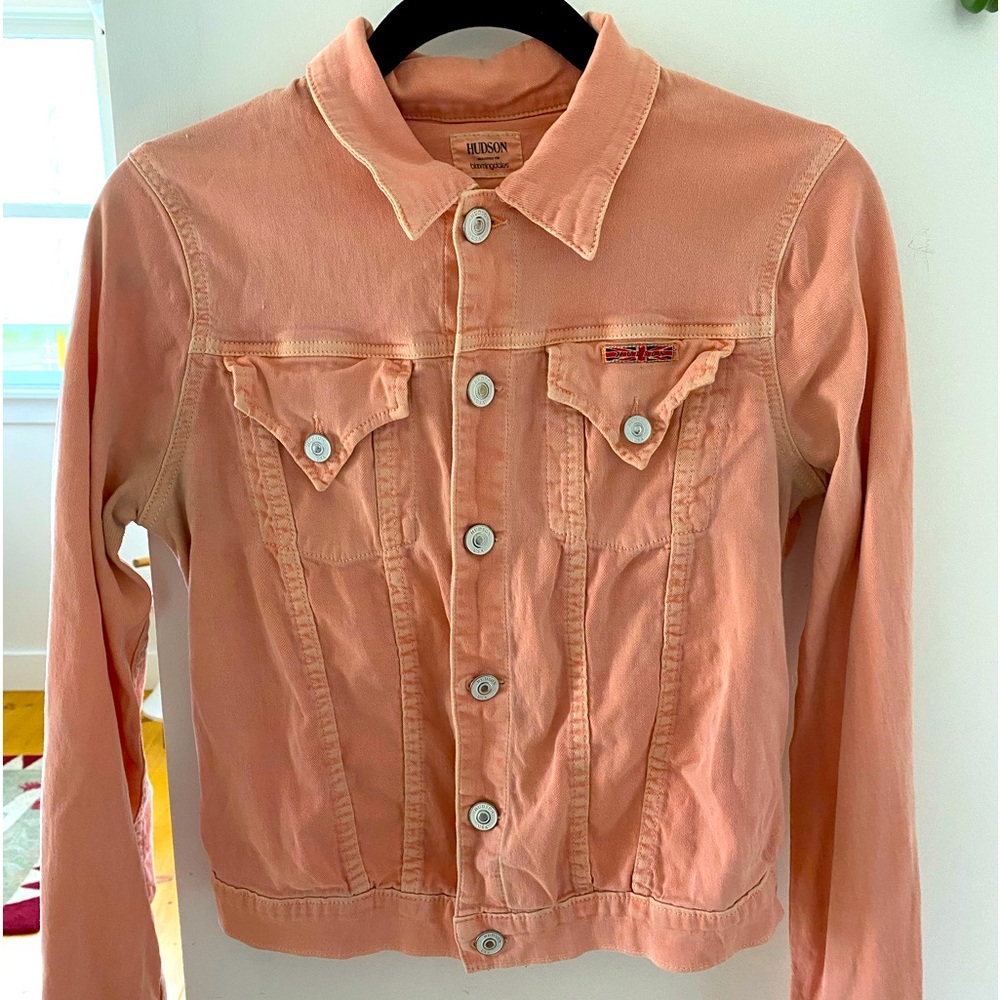 Hudson Super soft lightweight peach/pink Hudson jean jacket